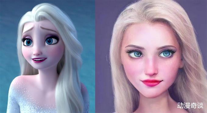 迪士尼公主的美貌被AI还原后，白雪公主肤白貌美，花木兰颜值超高插图5